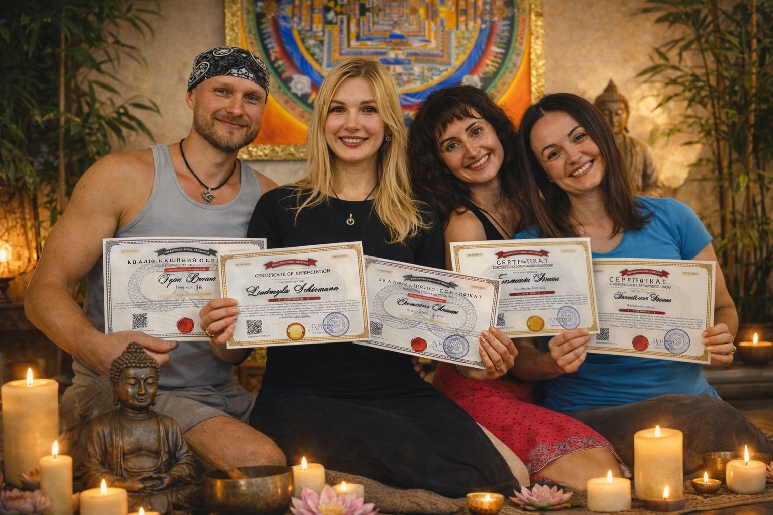 Подготовка инструктора йоги: как пранаямы Бхастрика, Удджайи и Нади Шодхана изучаются на профессиональных курсах