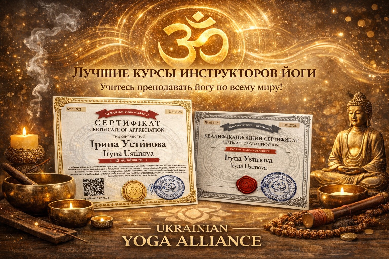 Найкращий учительський курс з йоги в Україні та СНД — професійна підготовка викладачів йоги